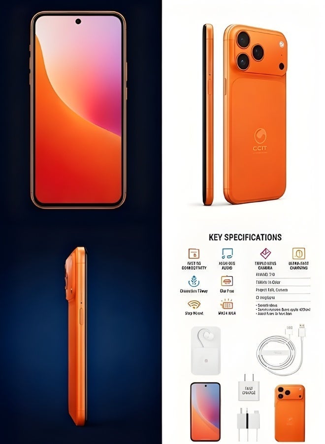 CCIT T17 Promax 5G Smartphone | 6.8" Display, 1TB ROM, 16GB RAM & 6000mAh Battery - Image 3