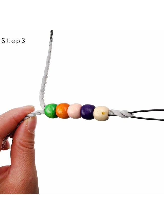 Messen 8 Pieces: Hair Tool Plastic Quick Beader For Loading Beads Ponytail Maker Styling Tool (8 Pcs, 7 Colors) - Image 5