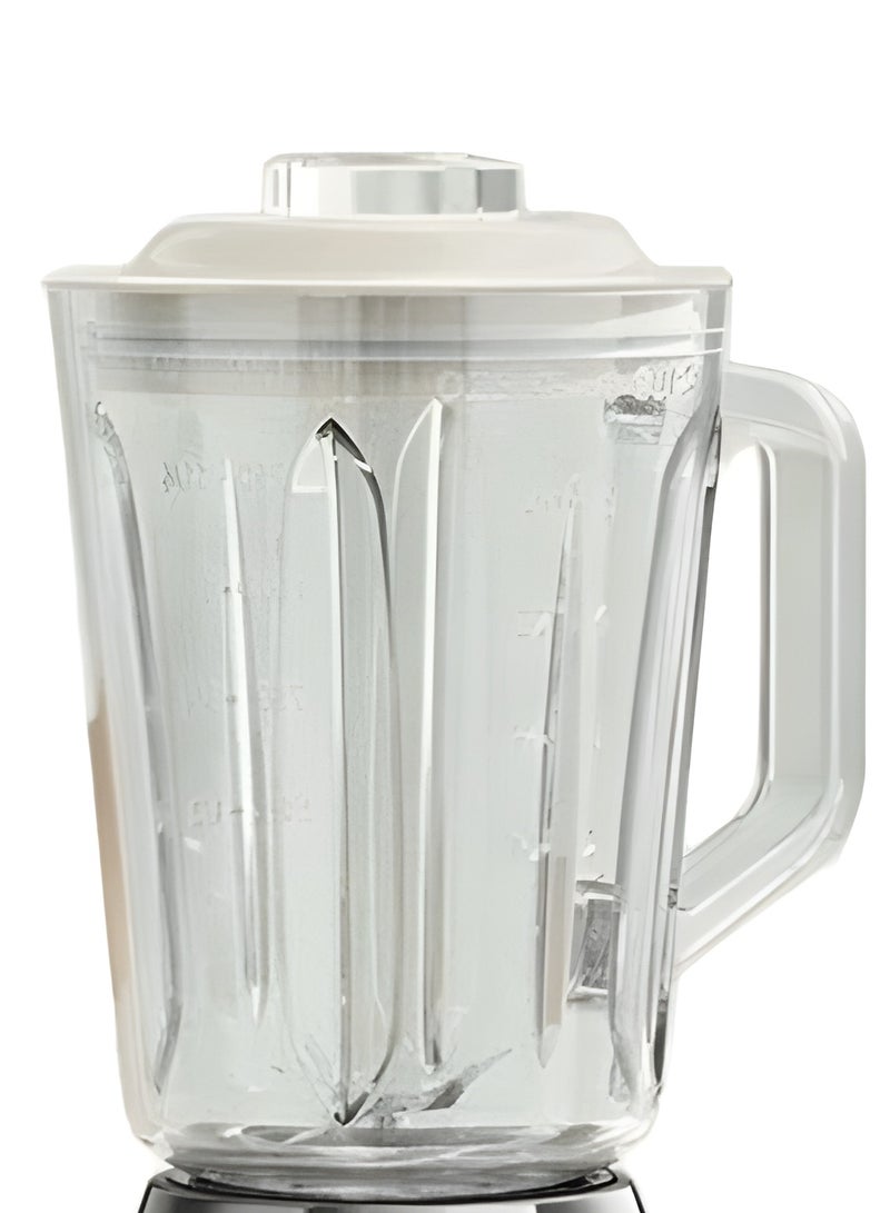 هوكو خلاط فواكه صانع العصير من هوكو كهربائي بقوة500واط ريترو بسعة 1.5 لتر ابيض (HE33) - Image 2