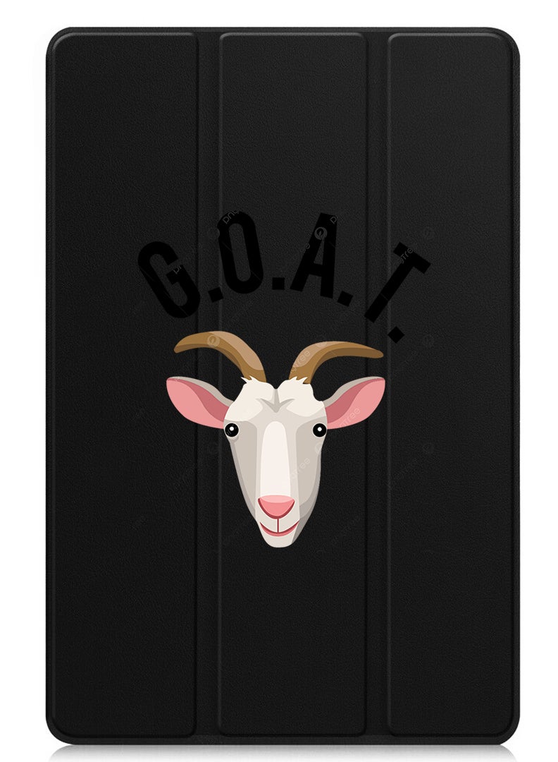 Theodor Protective Flip Case For Xiaomi Pad 7 & Xiaomi Pad 7 Pro With Trifold Stand Auto Wake Sleep Shockproof Cover - Goat - Image 1