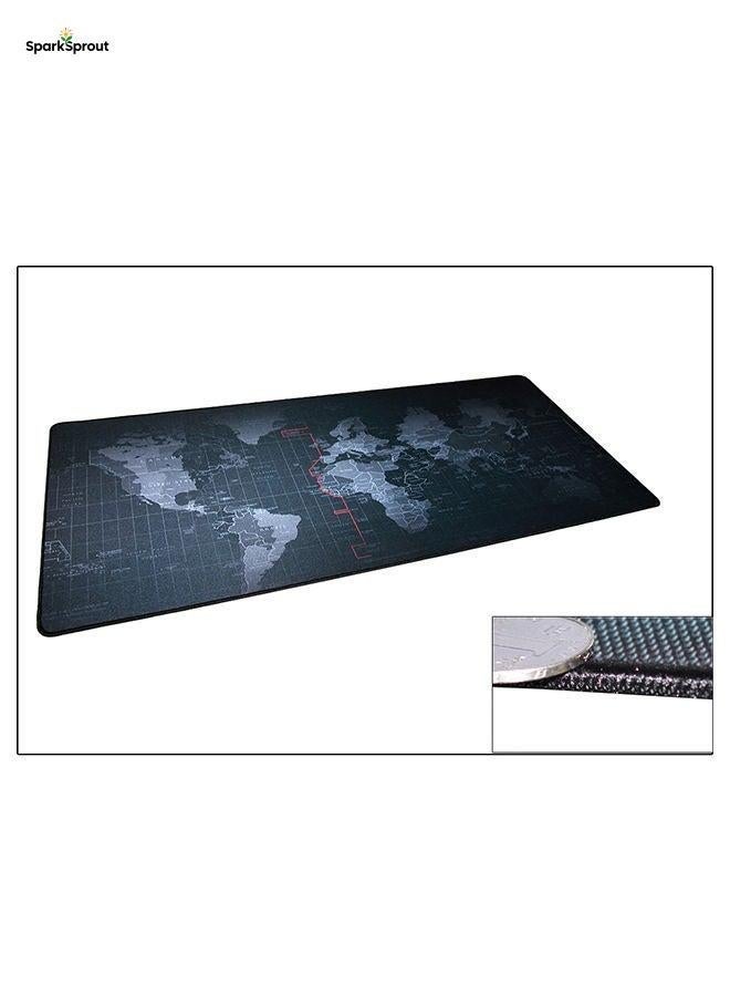SparkSprout World Map Gaming Mouse Pad,Gaming Laptop Mouse Pad Gaming Mouse Pad Big Desk Pads PC Keyboard Non-Slip Super Rubber Table Mat Mouse Pads Edges Design for mouse and keyboard,gaming home and working office - Image 3