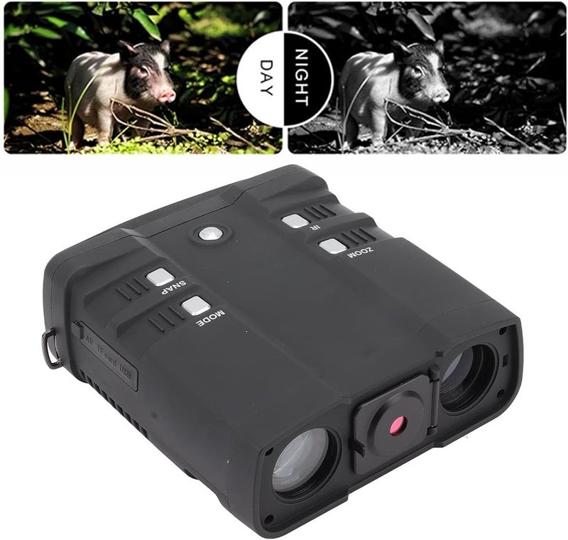 CTHCJ Infrared LED Night Vision Binoculars, 1080P FHD Hunting Binoculars with 3x Digital Zoom, 4inch Viewing Screen, 10h Standby Time, Night Goggles for Wildlife Watching, Camping - Image 2