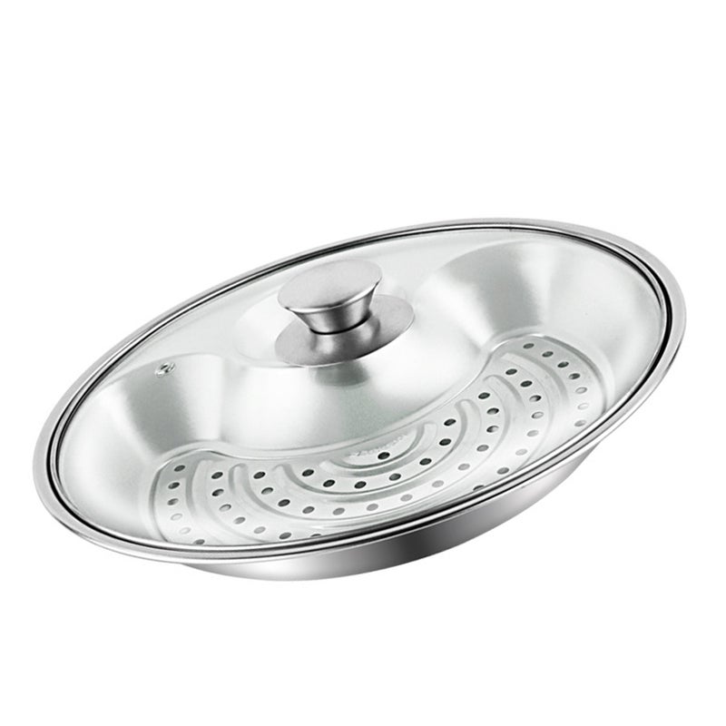 🍳 صينية تقديم مبردة للزلابية مع صينية تصريف وصحن - Image 1