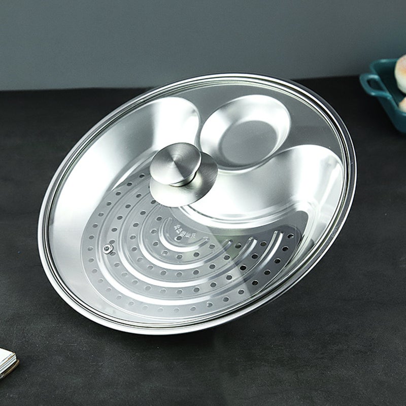 🍳 صينية تقديم مبردة للزلابية مع صينية تصريف وصحن - Image 3