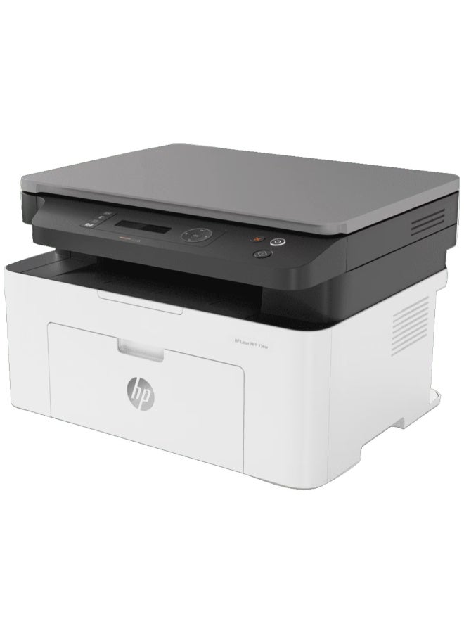 HP Laser MFP 136w Printer White,Grey - Image 2