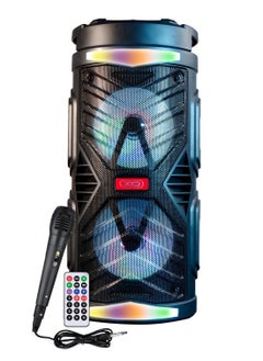 XO F35 Full-Range Loudspeaker Wireless Bluetooth Speaker With Microphone, 2400 mAh battery, Music 5-6 Hours, Support external U disk, TF card, AUX playback, FM playback