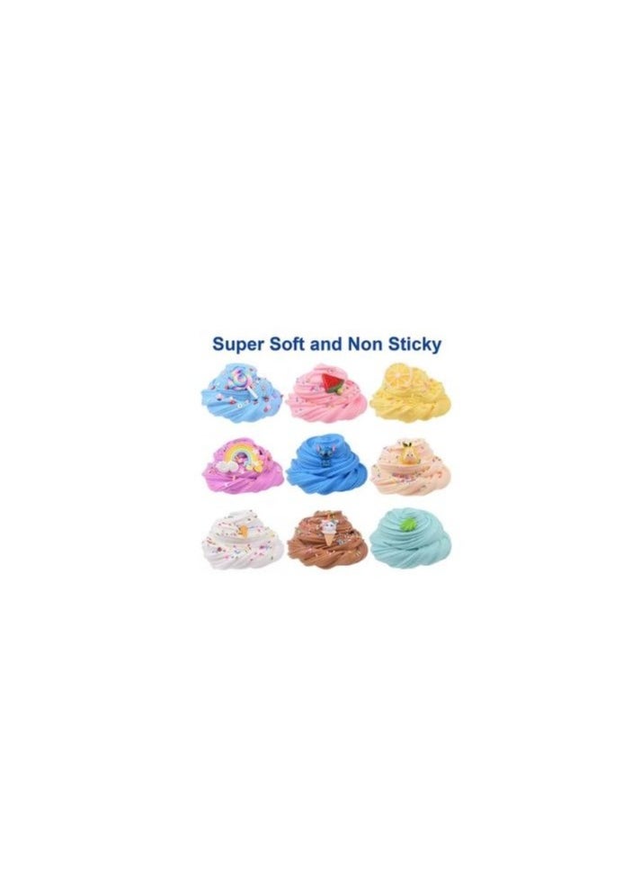 9-Piece Biscuits Puffy Slime Set 25x22x9cm