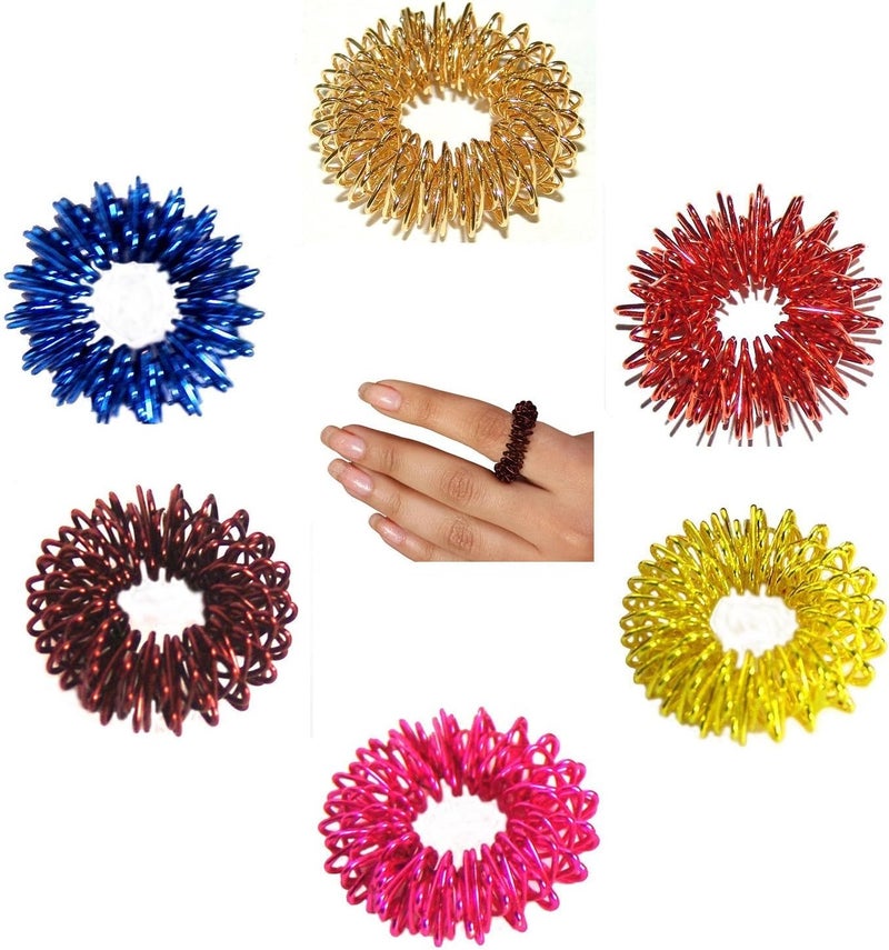 ACS MAT Sujok Hand Acupuncture Needle Injector Spring Inserter  BuiltIn Magnet  Free 5 Sujok Rings - Image 3