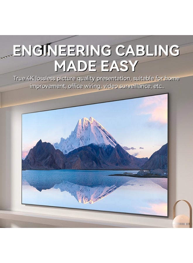 فيج جيج كابل VEGGIEG 4K HDMI 2.0 UHD - 18 جيجابت في الثانية، 4K@60Hz، HDR، ARC، 3D، HDCP 2.2، CEC 15 مترًا - Image 4