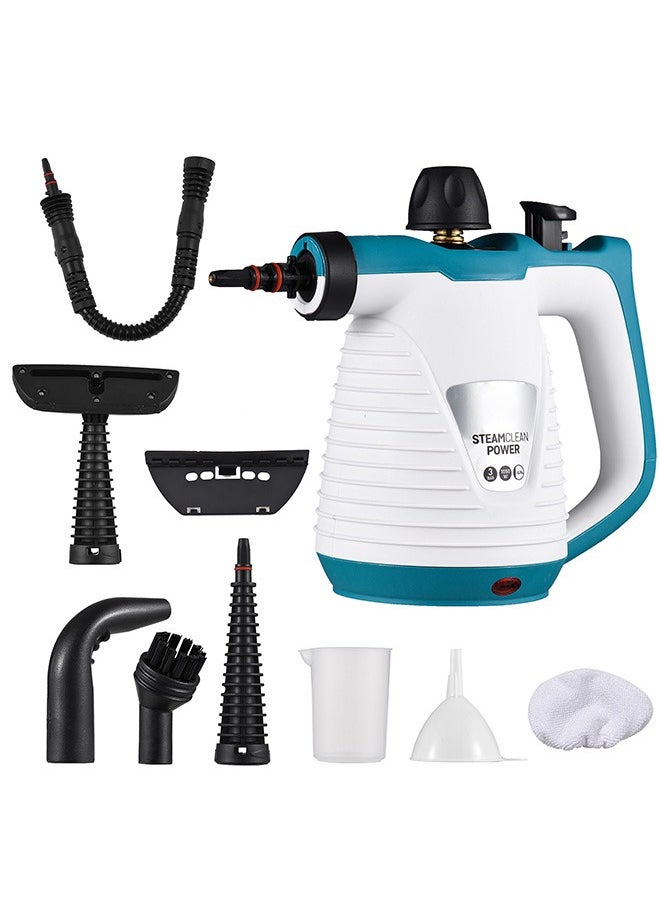 Joshberg Handheld Steam Cleaner, Pressurized Steam Cleaner, Fast Heating Time with Safety Lock and 9 Accessory, Chemical Free All Natural Multi-Purpose Steam Cleaner for Home, Upholstery, Car, Floor and Tile  - Image 1