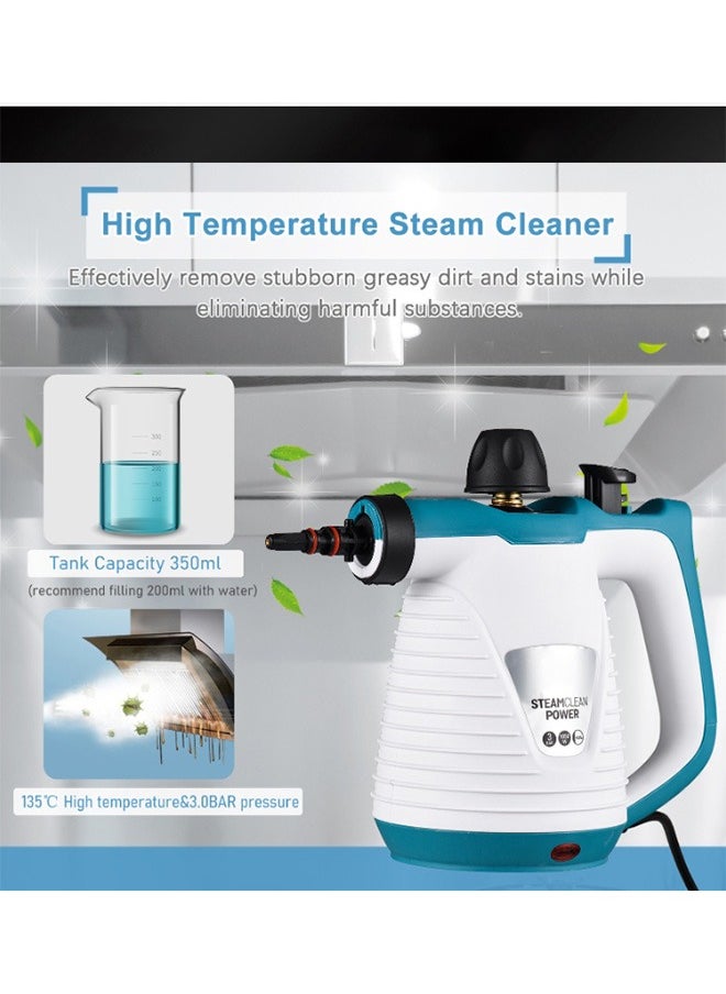 Joshberg Handheld Steam Cleaner, Pressurized Steam Cleaner, Fast Heating Time with Safety Lock and 9 Accessory, Chemical Free All Natural Multi-Purpose Steam Cleaner for Home, Upholstery, Car, Floor and Tile  - Image 3