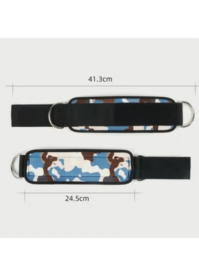Rock Pow Ankle Strap for Cable Machine Gym Ankle Cuff for Kickbacks Leg Extensions Glute Workouts Booty Hip Abductors Exercise for Women and Men  - Image 5