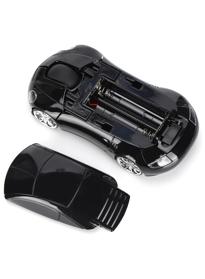 2.4GHz Sports Car Wireless Mouse USB Scroll 1600DPI Car Shaped Wireless Mouse Convenient Lightweight for Laptop/PC - Image 2