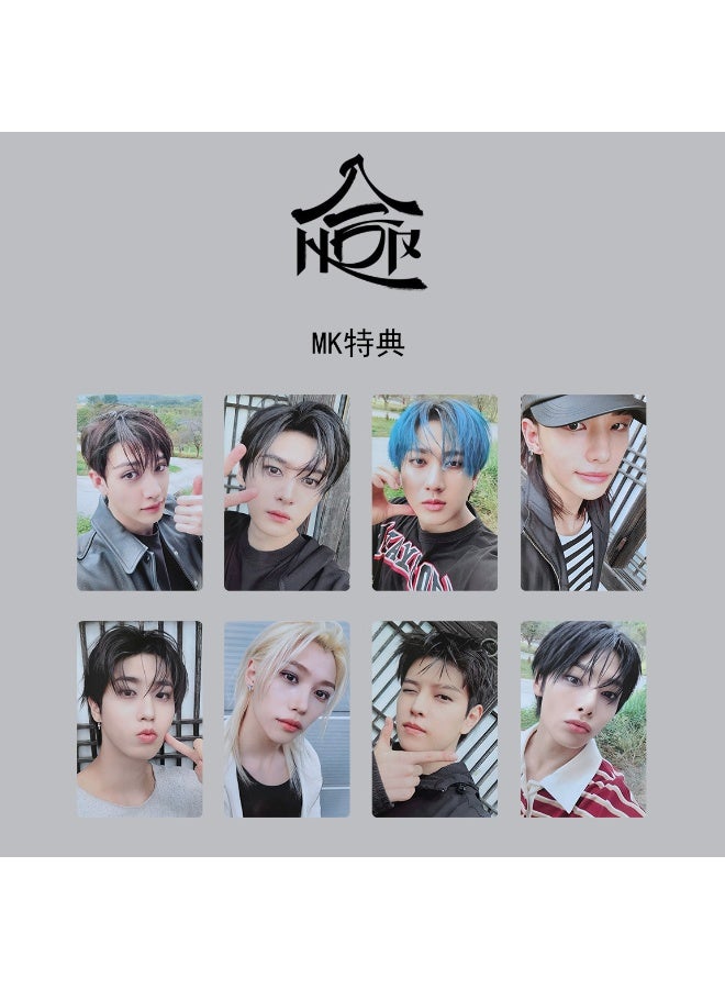 NIBEMINENT 8 Pcs Kpop Straykids HOP Lomo Cards Card For Fans Collection Gifts - Image 1