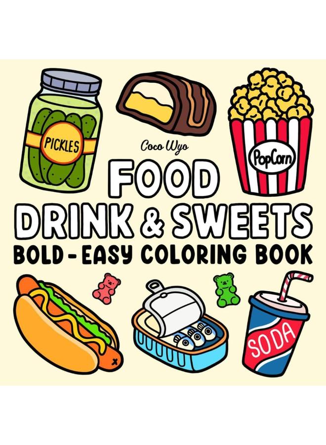 Bluejw Little Spooky New Cartoon Drawing Book Cute Funny Coloring Book Monster Series - Image 1