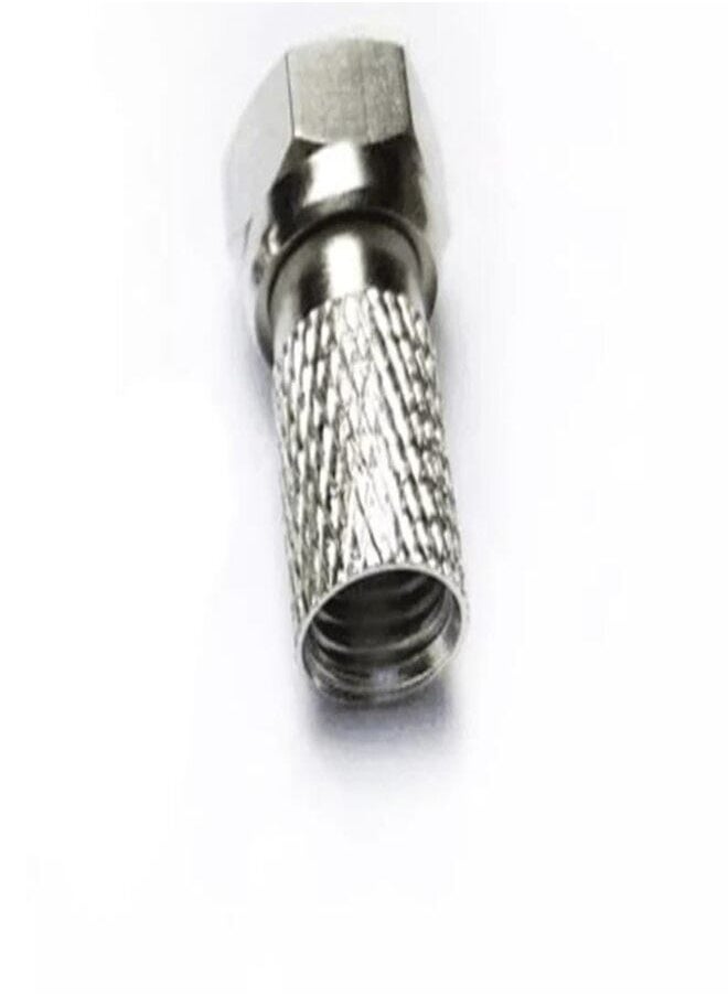 Stargold - 100 Pcs RG6 F Connector Waterproof Coaxial Connector Compression - Image 1