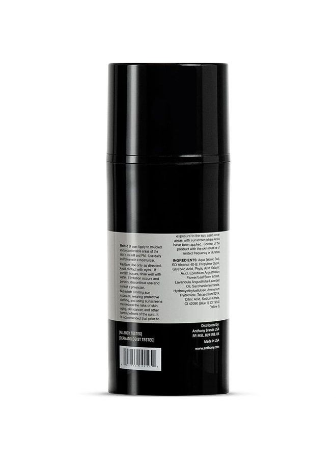 Anthony Ingrown Hair Treatment for Men (Pack of 3) – Gel Solution to Calm Down Razor Burn – Scar and Redness Eliminator, Bump Removal – 3 Fl. Oz  - Image 5