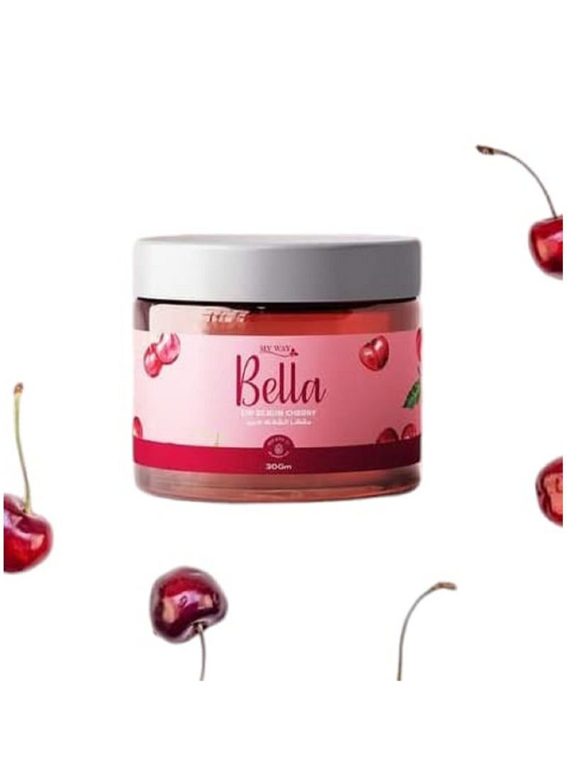 My Way Bella Cherry My Way Lip Scrub 30g - Image 3
