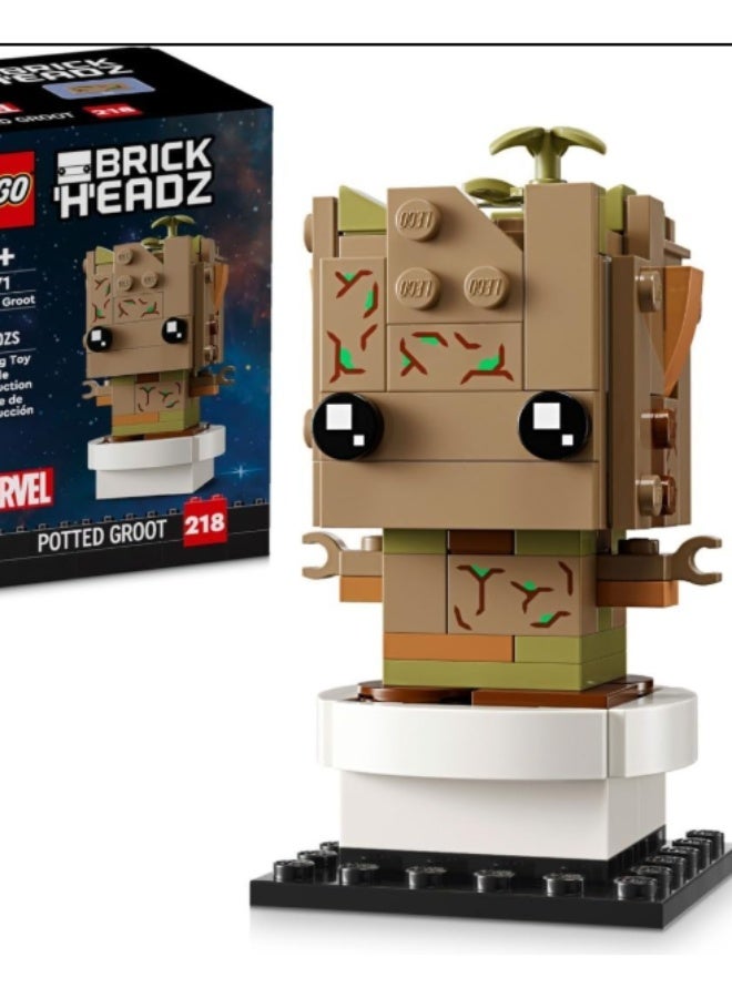 LEGO BrickHeadz™ Potted Groot 40671 Building Blocks Toy Set (113 Pieces) - Image 1