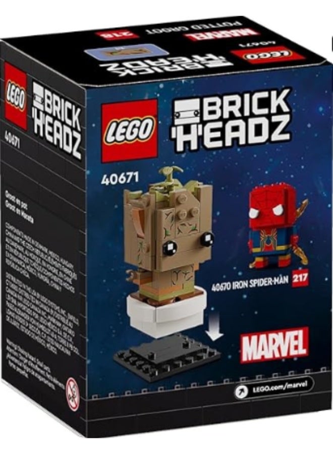 LEGO BrickHeadz™ Potted Groot 40671 Building Blocks Toy Set (113 Pieces) - Image 2