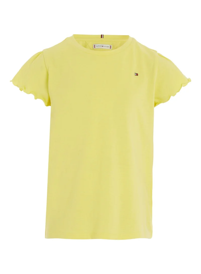 TOMMY HILFIGER Kids Essential Ruffle Top