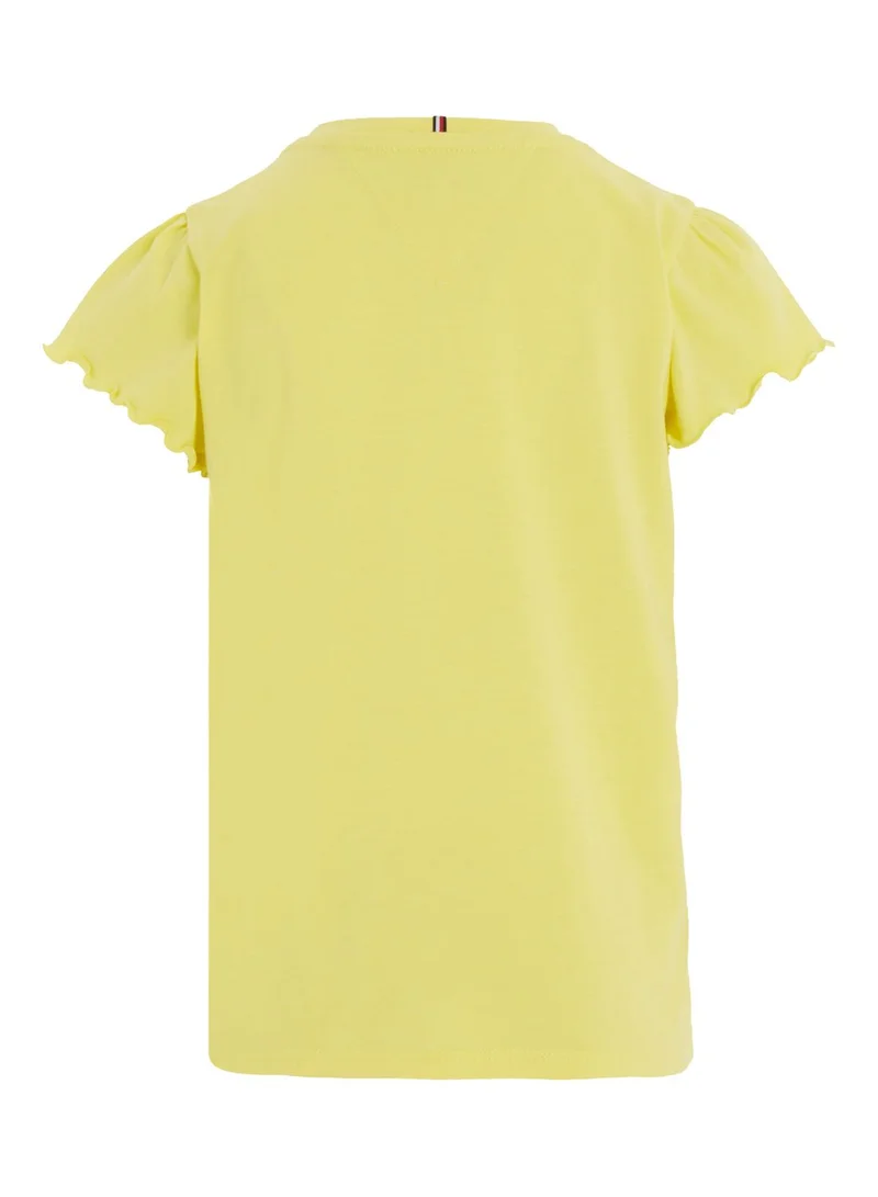 TOMMY HILFIGER Kids Essential Ruffle Top