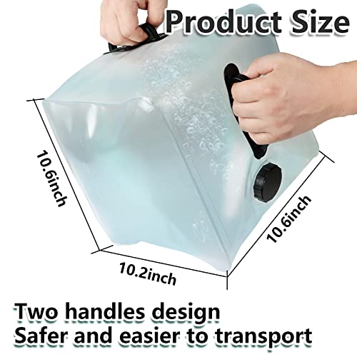 whumsdog 2 Pack Heavy Duty Pool Weight Plastic Sand Bags,Universal Pool Steps Weights for Above Ground Pools,Fillable Ladder Weight Anchor Bag Container for Swimming Entry Systems - Image 2