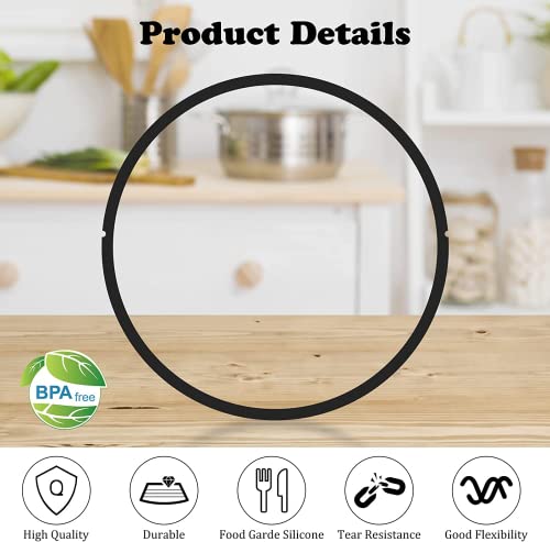 Rugam 09907 Pressure Cooker Sealing RingGasket Fit for Presto CA16 CA16H 21 Qt In Box Pressure Canner Sealing Ring Automatic Air Vent 1075 - Image 3
