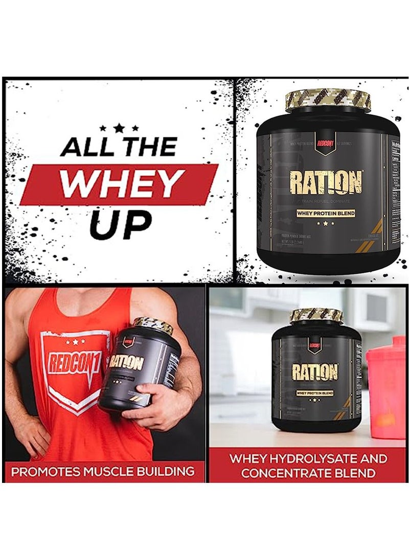 REDCON1 - Ration Whey Protein Blend - Chocolate Peanut Butter - (65 Servings) - Image 1