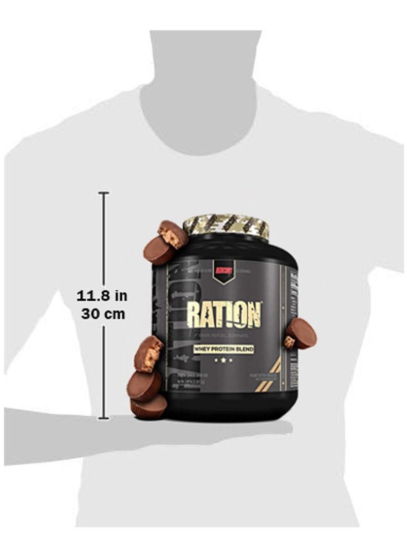 REDCON1 - Ration Whey Protein Blend - Chocolate Peanut Butter - (65 Servings) - Image 1