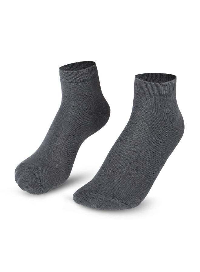 AMPM Kids Cotton-blended Ankle length Socks for Boys and Girls (PACK OF 3) Skin friendly, Lightweight, Ultra-Soft touch, Secure Gentle Grip, Reinforced stitch - Image 2