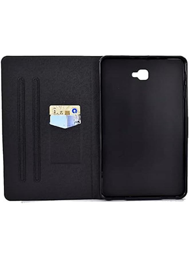 erorex - Case For Samsung Galaxy Tab A6 10.1'' 2016 Cover Sm T580 T585 Flip Wallet Folio Stand Case Smart Cover With Auto Sleep Wake Function For Galaxy Tab A 10.1 Inch 2016 Tablet Bush Tiger - Image 1