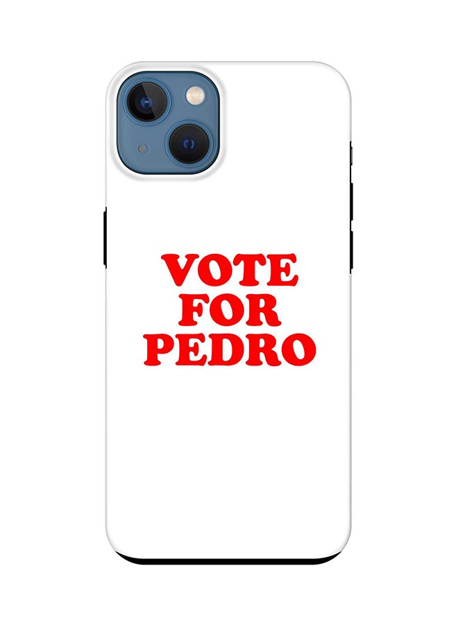 Tough Pro Series Case for Apple iPhone 14 Plus Case Dual Layer hybrid PC & TPU Customized Mobile Cover Shield with inner TPU protection Matte Finish - Vote for Pedro