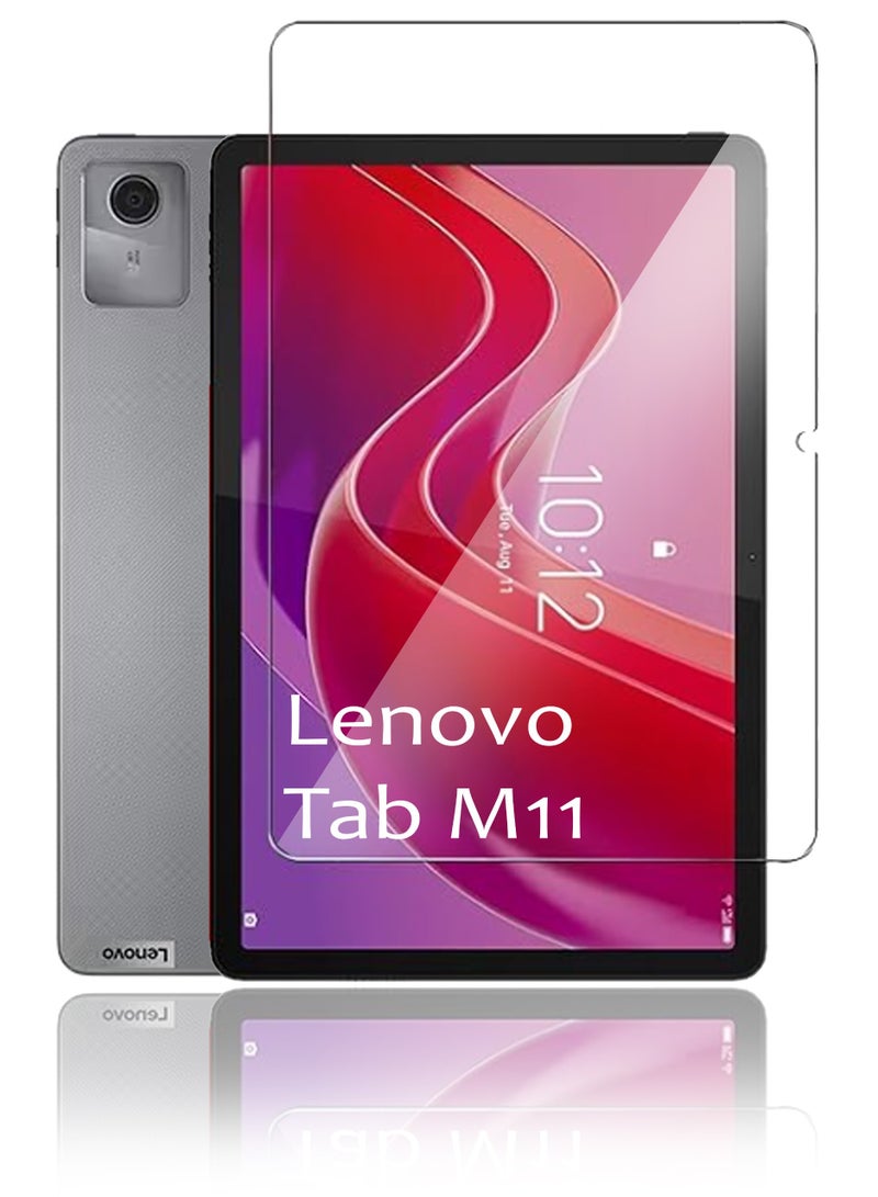 Lenovo Tab M11 - 11 Inch Tempered Glass Screen Protector – High Transparency, Delicate Touch, Anti-Explosion, Smooth Arc Edges, Easy Installation, Screen Protector for Lenovo Tab M11  - Image 1
