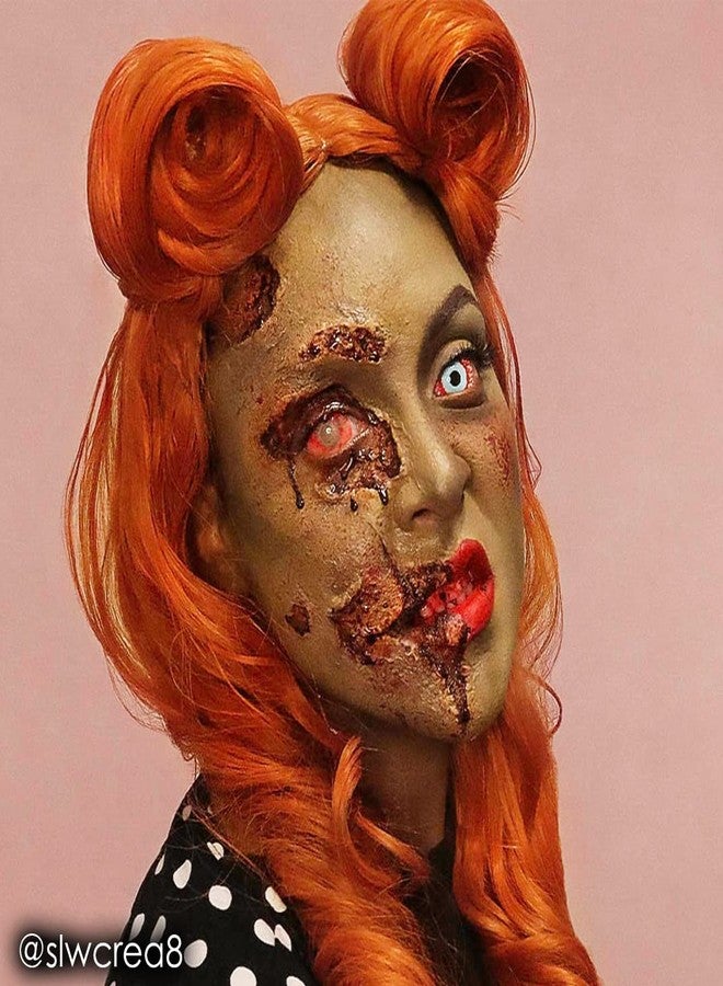 Mehron Makeup Extra Flesh with Fixative A for Special Effects | Halloween | Movies - .3oz Carded - Image 3