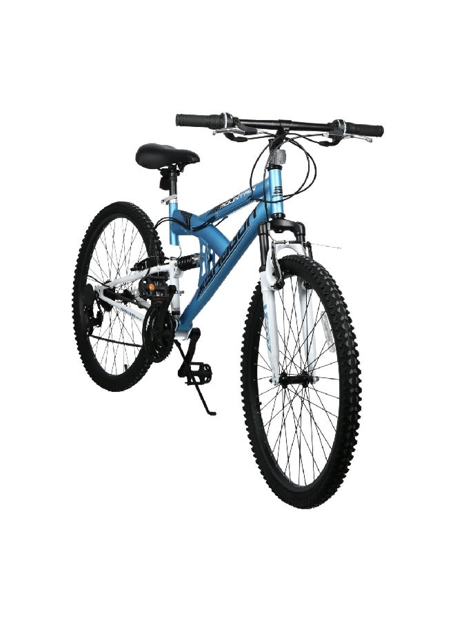 كينت 02621 دراجة جبلية للنساء بمقعد سريع التحرير 21 سرعة أزرق وأسود 26 بوصة - Image 1