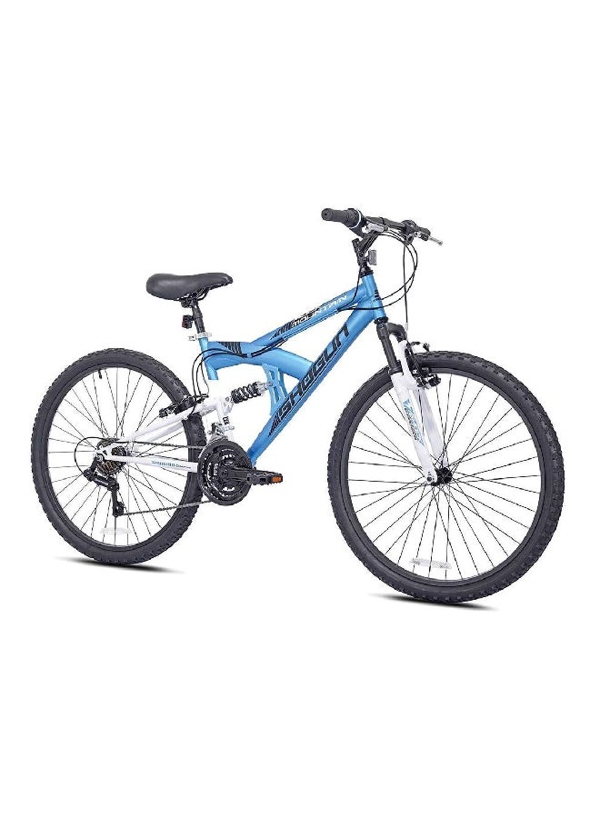 كينت 02621 دراجة جبلية للنساء بمقعد سريع التحرير 21 سرعة أزرق وأسود 26 بوصة - Image 3