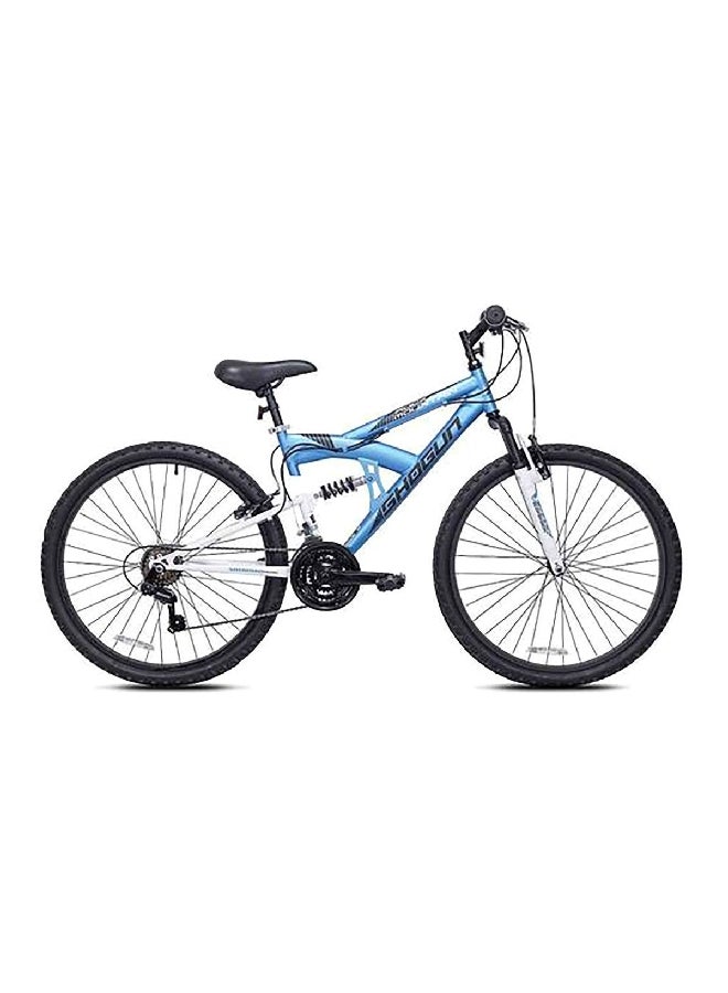 كينت 02621 دراجة جبلية للنساء بمقعد سريع التحرير 21 سرعة أزرق وأسود 26 بوصة - Image 4