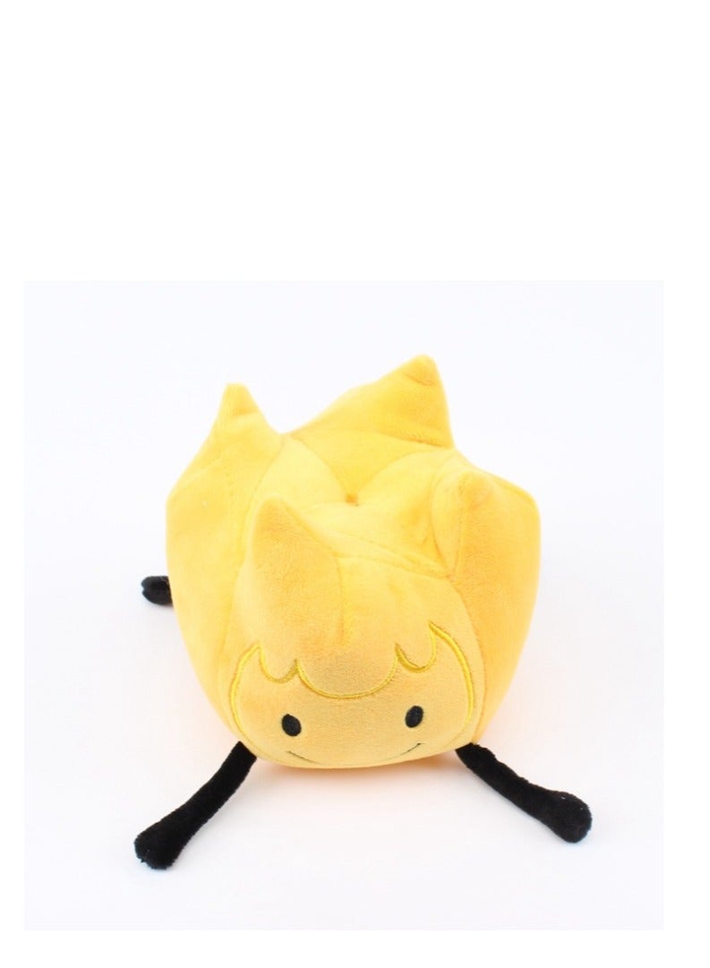 Y&D Battle For Dream Island Stuffed Plush Toys Dolls Kids, Cute Soft Leafy Teardrop Firey Bubble Stuffed Plush Pillow For Child Fan Gifts 15cm - Image 3