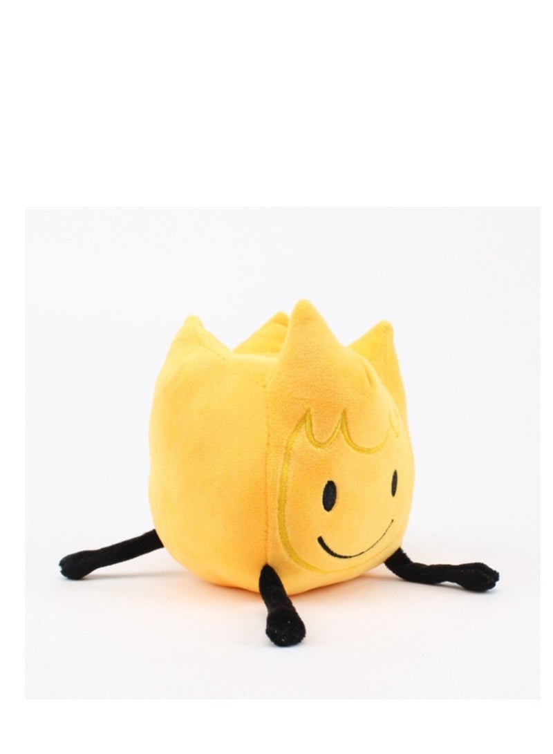 Y&D Battle For Dream Island Stuffed Plush Toys Dolls Kids, Cute Soft Leafy Teardrop Firey Bubble Stuffed Plush Pillow For Child Fan Gifts 15cm - Image 2