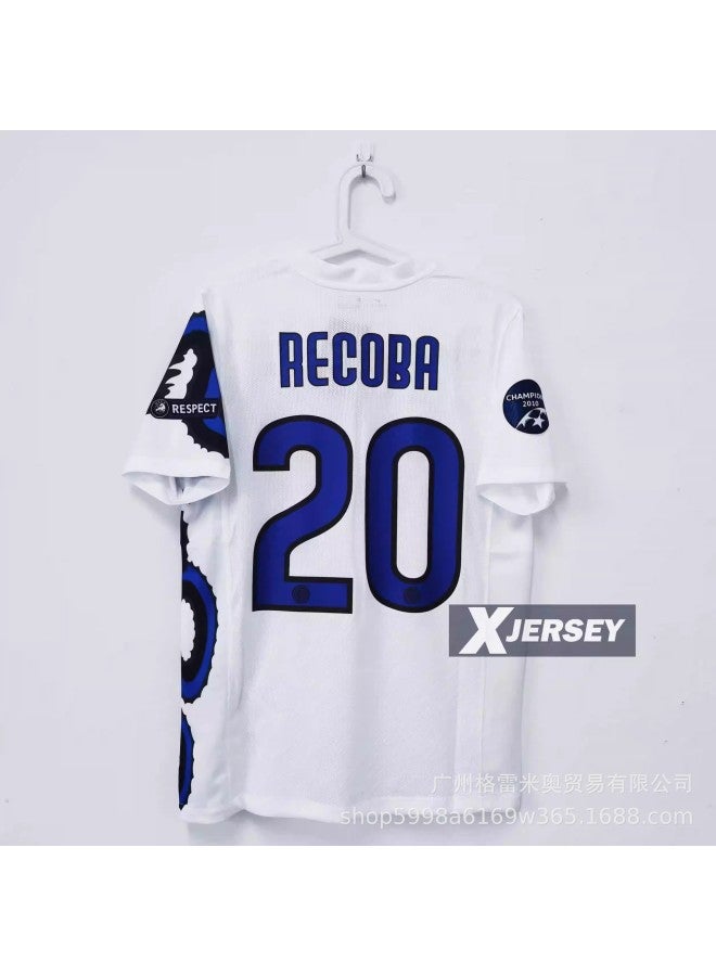 Inter Milan Retro Jersey 10-11 Short-sleeved Top (no. 20 Star + Chapter Football Jersey - Image 1