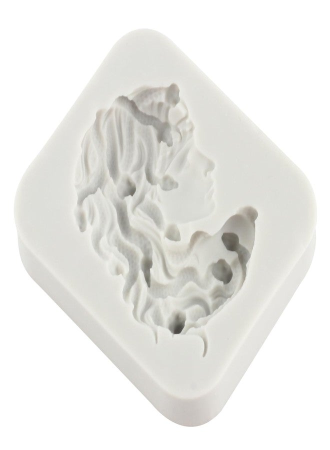 MINFEIDMS Medusa Fondant Molds Ancient Greek Head Goddess Medusa Cake Decorating Silicone Mold For Cupcake Topper Cake Decoration Candy Gum Paste Chocolate Polymer Clay - Image 4