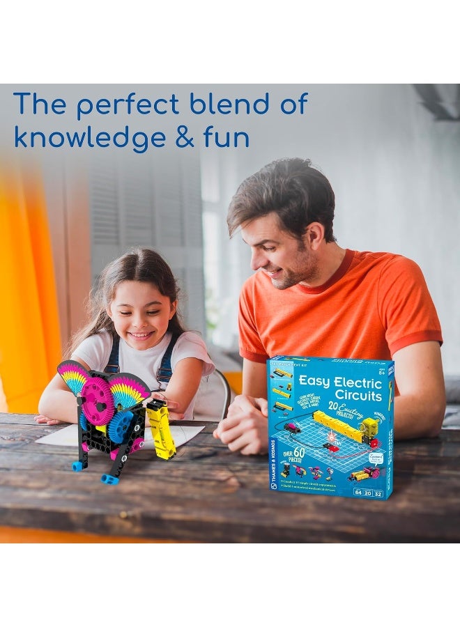 Thames & Kosmos طقم الدوائر الكهربائية السهلة من ثيمز وكوسموس - لعبة إلكترونية تعليمية STEM للأطفال، تعلم الأساسيات في الدوائر الكهربائية ووسيلة تعليمية عملية - Image 5