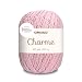CÃRCULO Circulo Charme Yarn for Crochet and Knitting 433 yds 100 Mercerized Brazilian Virgin Cotton Soft Sport Weight Color 3227 Antique Pink - Image 2