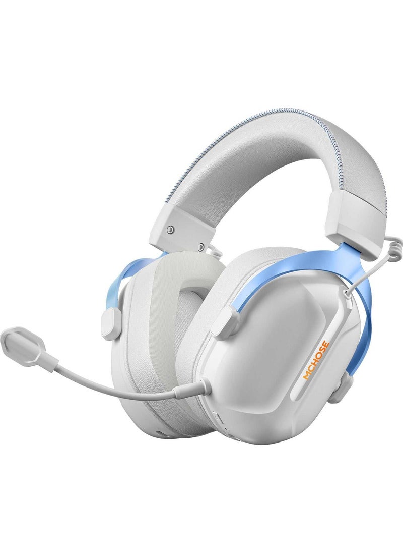 MCHOSE S9 Pro Wireless Tri-Mode Gaming Headset Noise Cancelling Mic RGB Sports Earphones  - Image 1