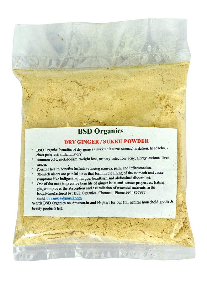 BSD ORGANICS DRY GINGER/SUKKU POWDER - 100 G