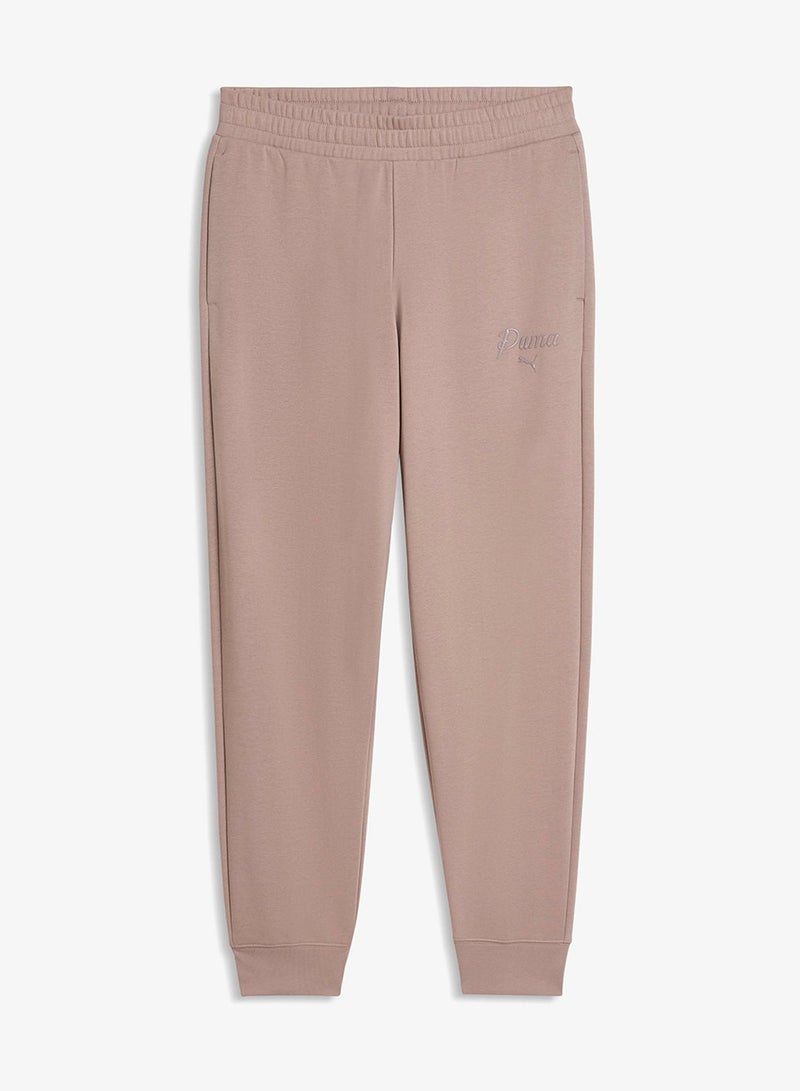 PUMA Essential Script Comfort Sweatpants - Image 1