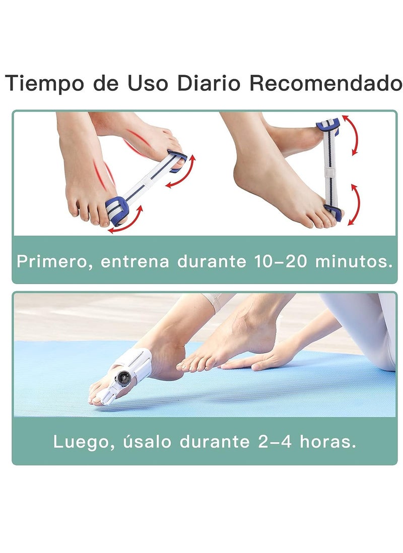 Techlove Bunion Corrector for Women and Men, Orthopedic Bunion Toe Straightener, Adjustable Bunion Splint with Silicone Inner Pad for Bunion Relief, Orthopedic Bunion Corrector (1 Count, Black)  - Image 5