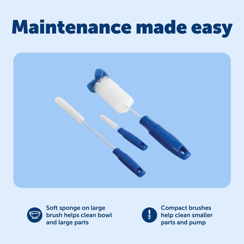 PetSafe Drinkwell Fountain Cleaning Kit - Deep Bowl Cleaning for Hard-to-Reach Areas of Compatible Cat Fountains - Removes Hidden Residue & Maintains Pump Performance - Image 4