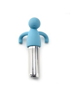 Creative Human-Shaped Tea Infuser Blue